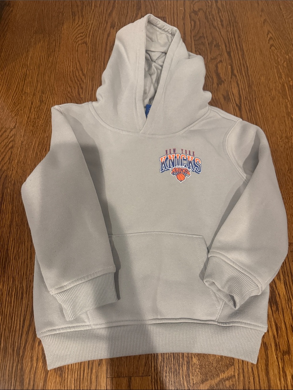 Kids Grey New York Knicks Hoodie